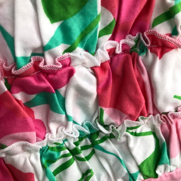 Lilly Pulitzer strapless ruffle shift dress, size 6 - Picture 5 of 12